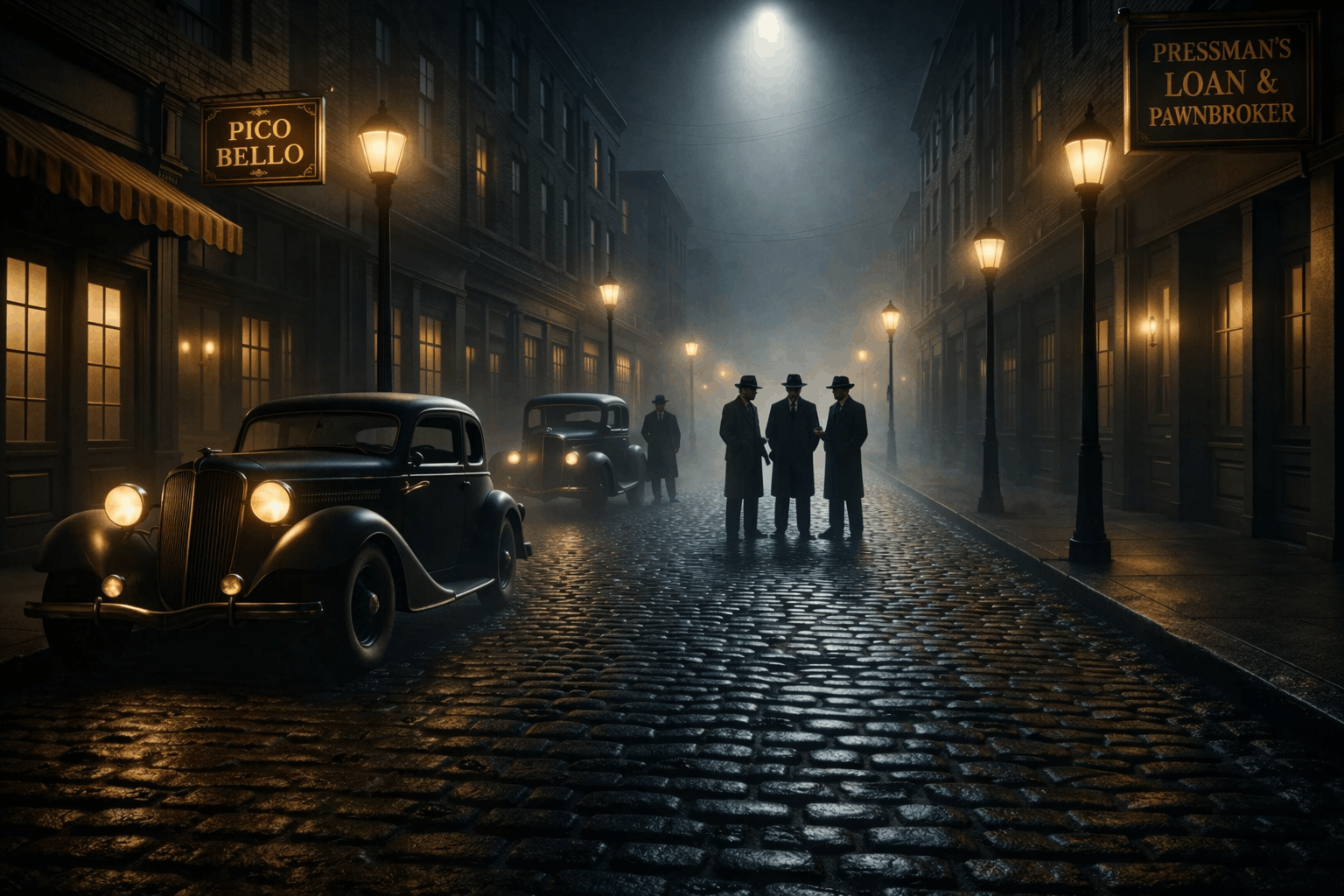 City skyline operation board